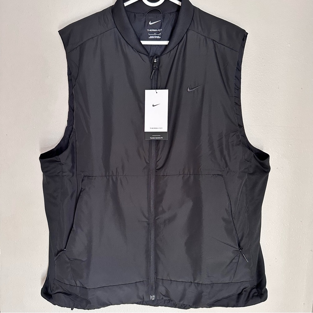 Nike Therma-Fit Unlimited Packable Training Vest Black Mens Sz M FB7553-010